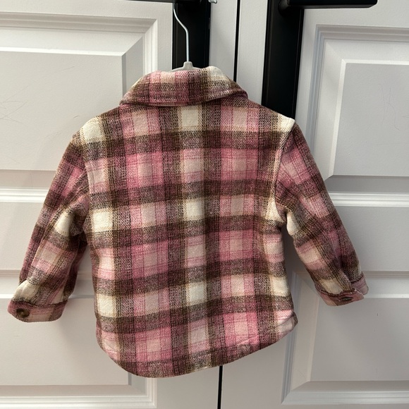 Toddler pink shacket (jacket and sweater) 18-24 months - Picture 3 of 3